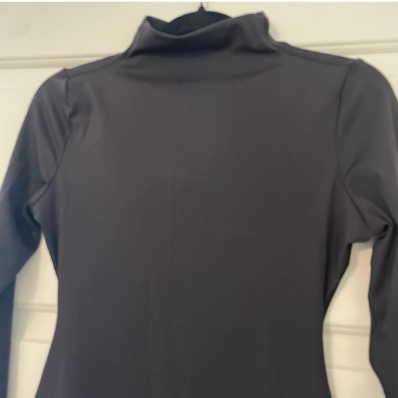 NWT SKIMS All In One Med Thigh Long Sleeve Onesie, Color Black, Size Medium - Picture 4 of 7